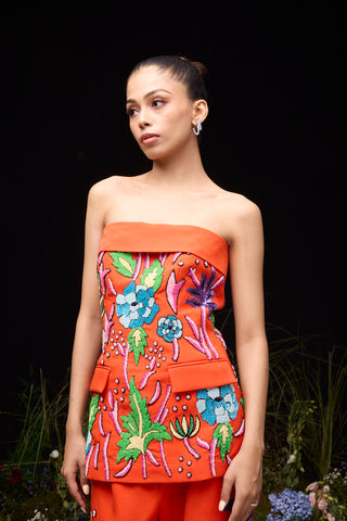 The Orange Zinnia Set