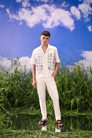 Bianco Linen Coord Set