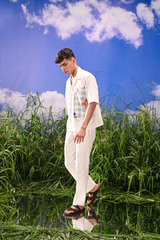 Bianco Linen Coord Set