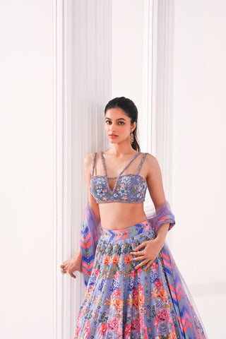 Gulmohar Lehenga
