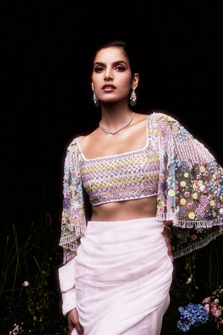 The Ivory Saree