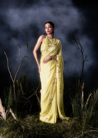 The Mimosa Saree